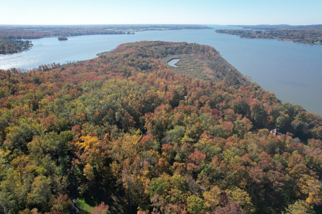 Fall over Welch Point